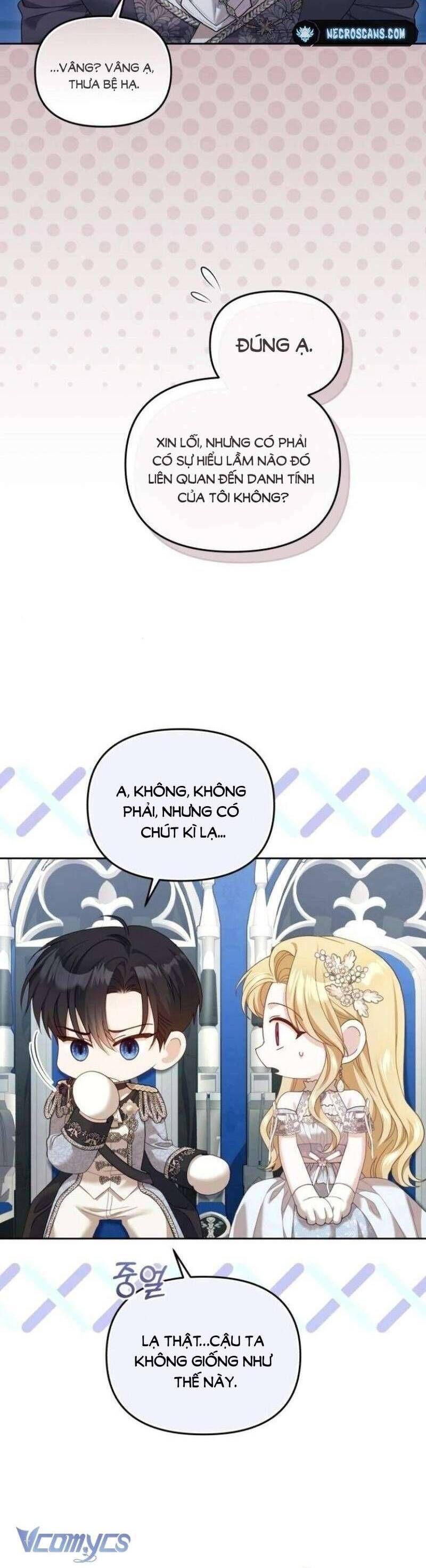 Tuy Là Hoàng Hậu Thay Thế Nhưng Tôi Lại Đánh Mất Đêm Đầu Tiên Chap 30 - Next Chap 31