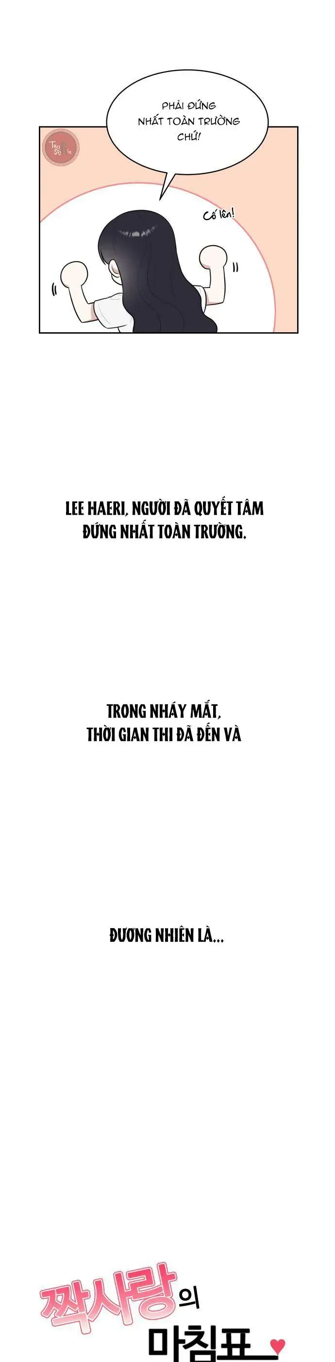 Dấu Chấm Hết Cho Tình Đơn Phương Chap 35 - Next Chap 36